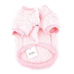 Cozy Pink Fleece Jacket for Small Dogs