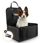 Looxmeer Waterproof Dog Car Booster Seat