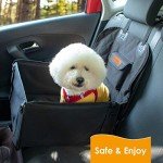 Looxmeer Waterproof Dog Car Booster Seat