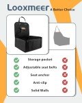 Looxmeer Waterproof Dog Car Booster Seat