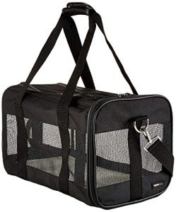 Amazon Basics Soft-Sided Pet Carrier for Dogs & Cats