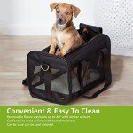 Amazon Basics Soft-Sided Pet Carrier for Dogs & Cats