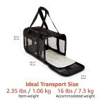 Amazon Basics Soft-Sided Pet Carrier for Dogs & Cats