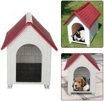 FEFE® Waterproof Outdoor Dog House for All Sizes