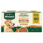 Winalot Dog Food in Gravy, 40 Packs