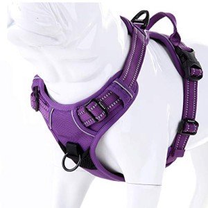 MOKCCI Reflective No Pull Dog Harness with Handle