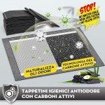 Croci Super Nappy Carbon Underlay, 14 Pack