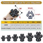 Dog Paw Protector Grips for Slippery Floors - 24 Pack