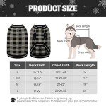 Classic Plaid Dog Sweater for Cold Weather