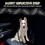 SlowTon Adjustable Dog Seat Belt with Anti-Shock Buffer