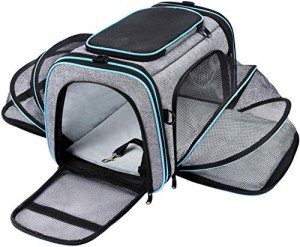 Expandable Pet Carrier for Cats and Puppies