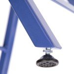 Portable Height-Adjustable Dog Grooming Table - Blue