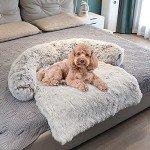 MoonxHome Large Plush Sofa Protector for Dogs