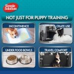 Premium Absorbent Dog and Puppy Training Pads - 100 Pack