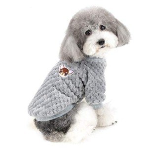 Cozy Fleece Puppy Sweater for Cold Weather