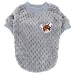 Cozy Fleece Puppy Sweater for Cold Weather