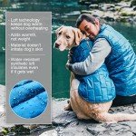 Reversible Water-Resistant Dog Jacket for Small Dogs