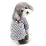 Cozy Fleece Puppy Sweater for Cold Weather