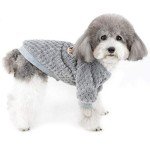 Cozy Fleece Puppy Sweater for Cold Weather
