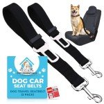 2-Pack Adjustable Dog Car Seat Belts