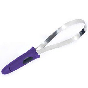 Dual-Sided Shedding Blade for All Dogs - Purple