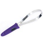 Dual-Sided Shedding Blade for All Dogs - Purple