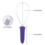 Dual-Sided Shedding Blade for All Dogs - Purple