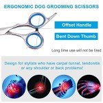 Safety Round Tip Dog Grooming Scissors Set