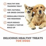 Natural Air-Dried Chicken Dog Treats - 100g