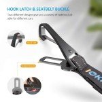 IOKHEIRA Dog Seat Belt and Harness for Cars