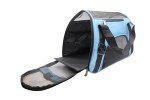 Blue Pet Carrier Bag for Small Dogs and Cats
