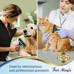 Fur Magic 2-in-1 Dog Grooming Brush Tool