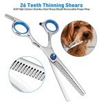 Stainless Steel Dog and Cat Grooming Scissors Set