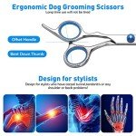 Stainless Steel Dog and Cat Grooming Scissors Set