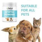 PetSol Styptic Powder for Quick Pet Bleeding Relief