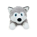Petface Planet Hitty Plush Husky Dog Toy