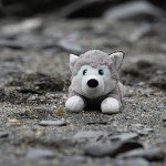 Petface Planet Hitty Plush Husky Dog Toy