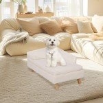 Bingopaw L-Shaped Dog Sofa with Plush Cushion