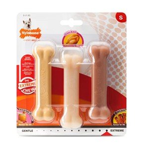 Nylabone Extreme Tough Chew Toys Variety Pack