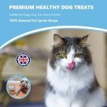 100% Natural Air-Dried Fish Treats for Dogs & Cats