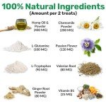 NutriPaw Calming Treats for Stress-Free Dogs