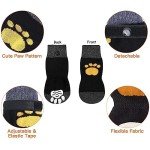 Anti-Slip Dog Socks with Waterproof Rubber Bottoms