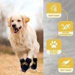 Anti-Slip Dog Socks with Waterproof Rubber Bottoms