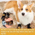 Anti-Slip Dog Socks with Waterproof Rubber Bottoms