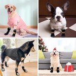 Anti-Slip Dog Socks with Waterproof Rubber Bottoms