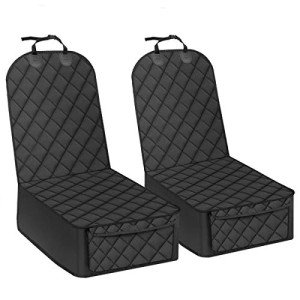 Waterproof Nonslip Dog Car Seat Covers - 2 Pack