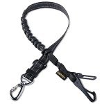 AUBELL Reflective Bungee Dog Seat Belt for Cars