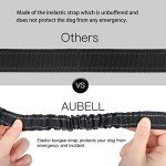 AUBELL Reflective Bungee Dog Seat Belt for Cars
