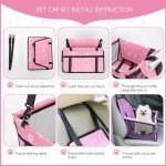Nobleza Waterproof Dog Booster Seat for Travel