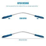 Double-Sided Dog Deshedding Brush with Stainless Steel Blade